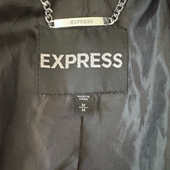 Express Faux Leather Jacket - Picture 3 of 7